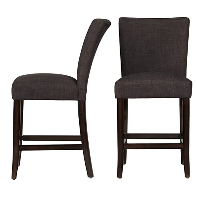 Set Of 2 24" Quinby Counter Height Barstools Wood - Inspire Q 11 Set Of 2 24" Quinby Counter Height Barstools Wood - Inspire Q - Image 9