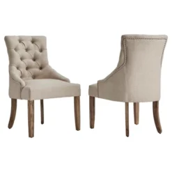 Lawler Button Tufted Dining Chair 2 In Set - Inspire Q® 14 Lawler Button Tufted Dining Chair 2 In Set - Inspire Q® -Inspire Q GUEST f91ddf0f 5f28 4eef 8824 02b37902886d
