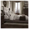 Madison Wingback Headboard Full Smoke - Inspire Q -Inspire Q GUEST fb62d070 97f6 48c5 9df6 07c3384ef280