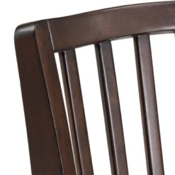 29" Falia Dark Cherry Finish Linen Swivel Barstool Height Chair - Inspire Q -Inspire Q GUEST fbd3d276 e81c 424f a937 e039cca282d0